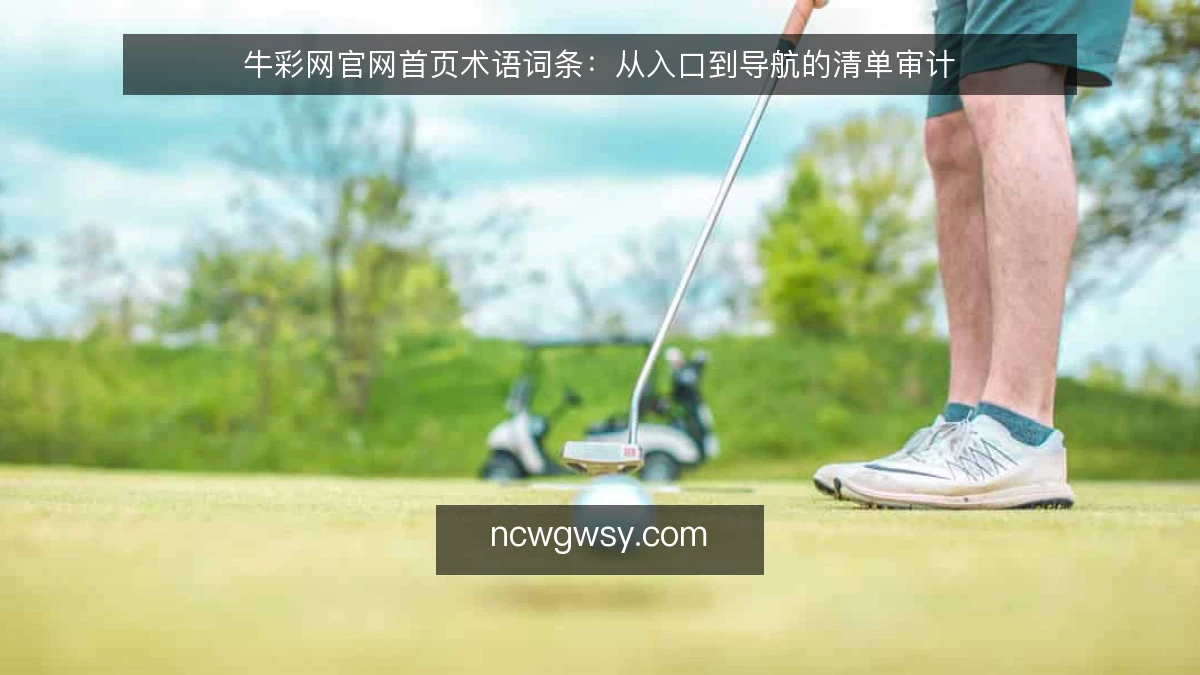 牛彩网官网首页术语词条：从入口到导航的清单审计