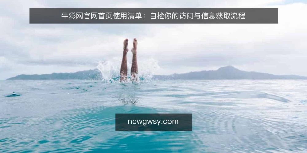 牛彩网官网首页使用清单:自检你的访问与信息获取流程 — 为何现在需要自检官网首页使用流程 配图