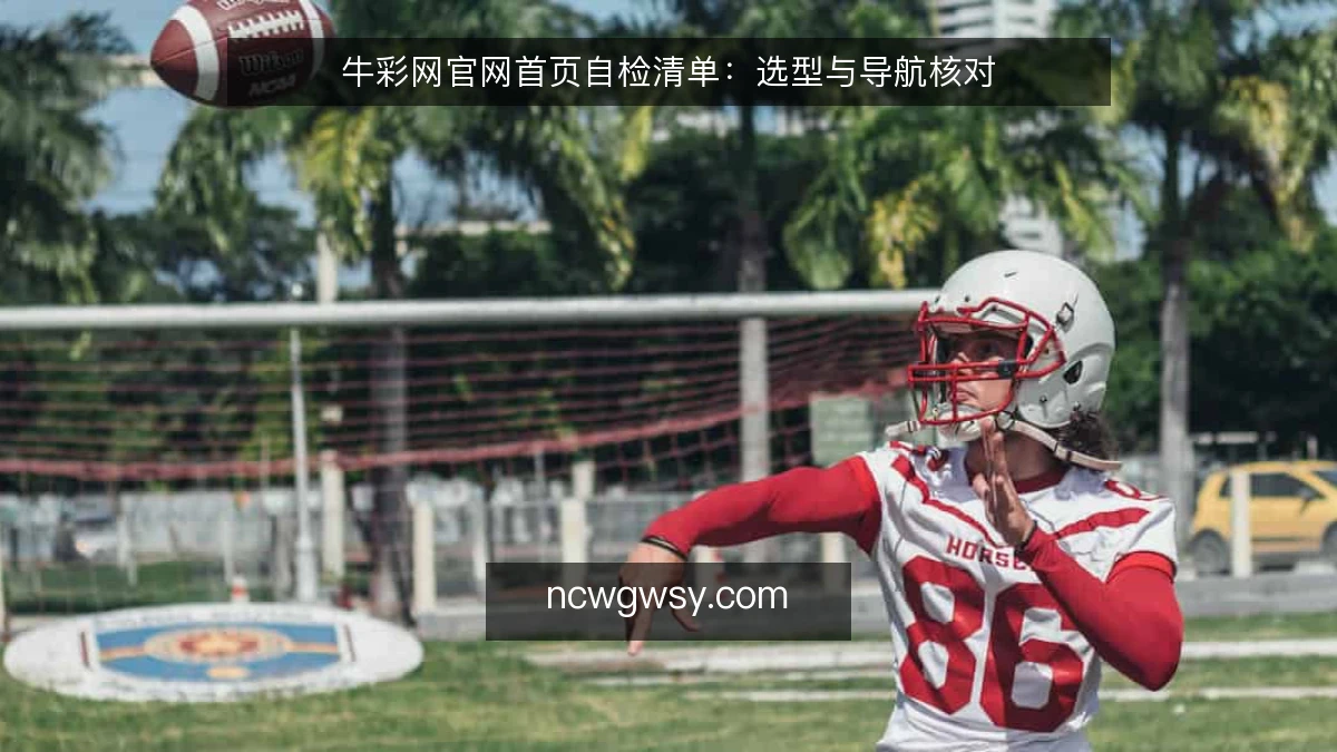 牛彩网官网首页自检清单：选型与导航核对