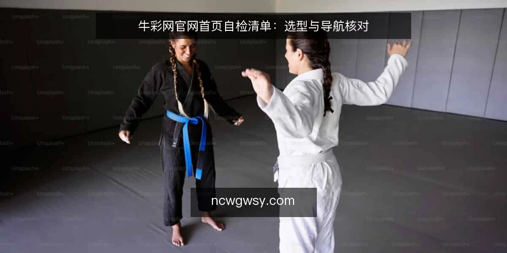 牛彩网官网首页自检清单：选型与导航核对 — 需求定义：官网首页应解决什么 配图