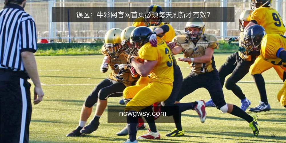 误区：牛彩网官网首页必须每天刷新才有效？ — 误区：刷新越勤，信息越全 配图